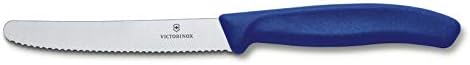 Victorinox Swiss Classic Tomato and Table Set, 6 Pieces Paring Knife, Set of 6, Blue (6.7832.6)