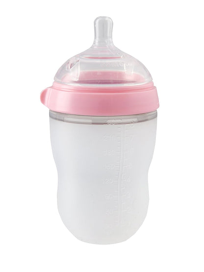 Comotomo Natural Feel 8oz. Bottle, 4 Pack - Pink