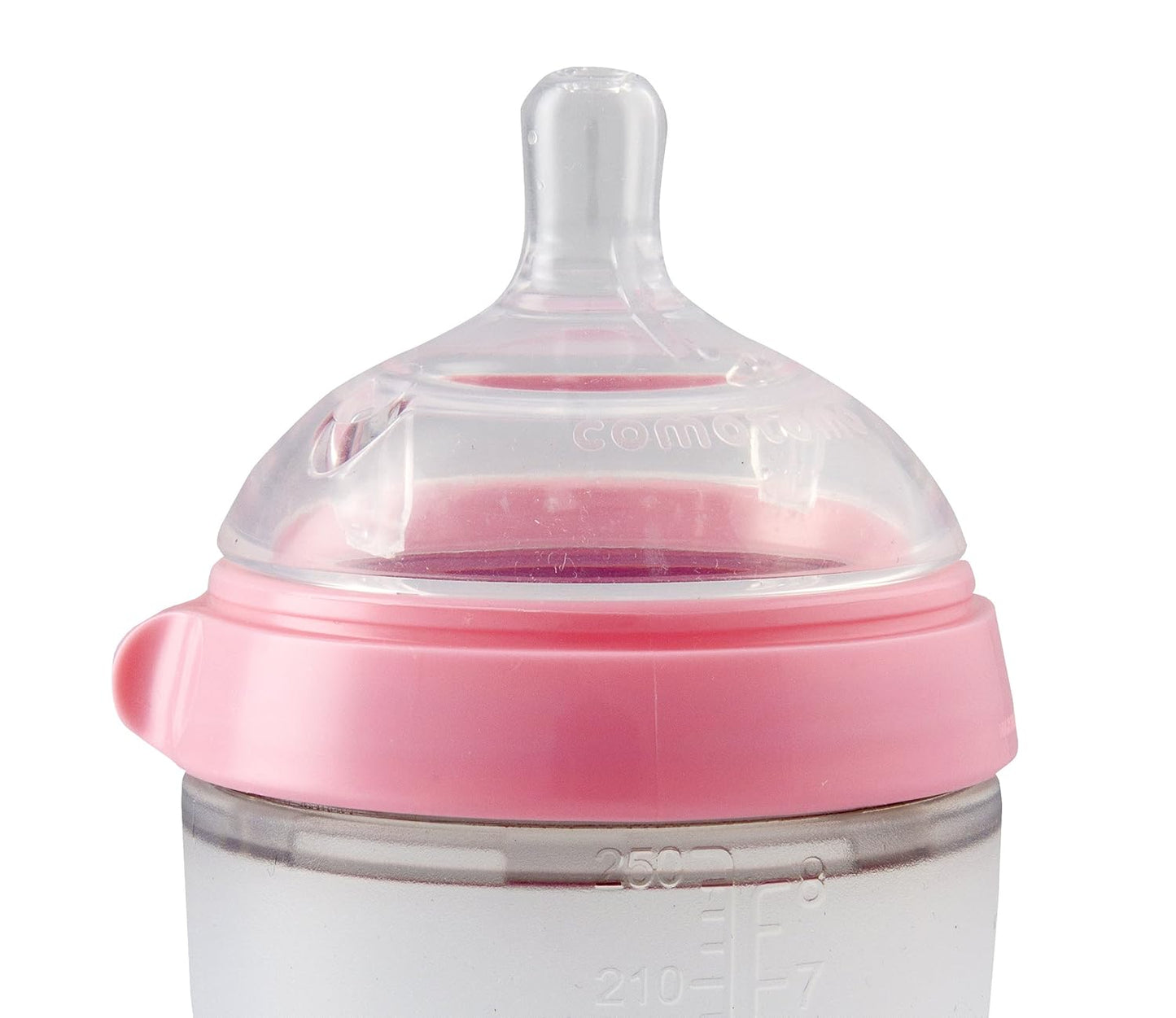 Comotomo Natural Feel 8oz. Bottle, 4 Pack - Pink